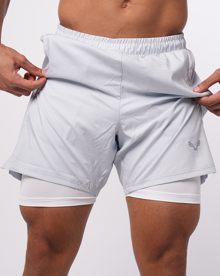Bfeerce 2 in 1 Shorts Grey