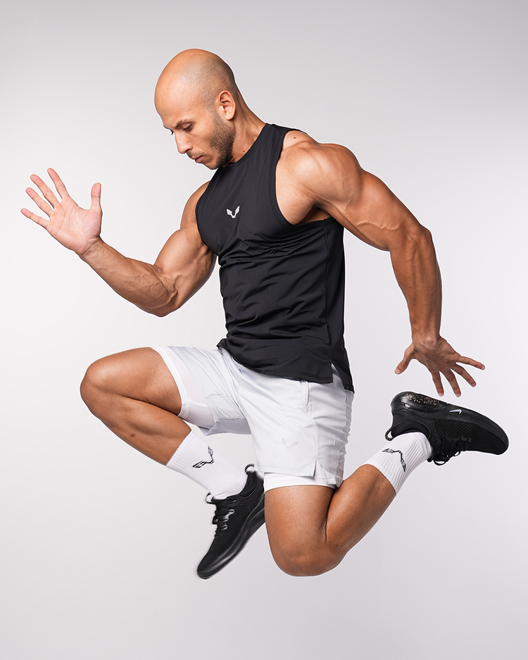 Bfeerce 2 in 1 Shorts Grey