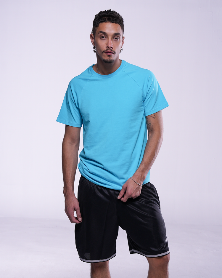 Turquoise Perfect Fit T-Shirt Men