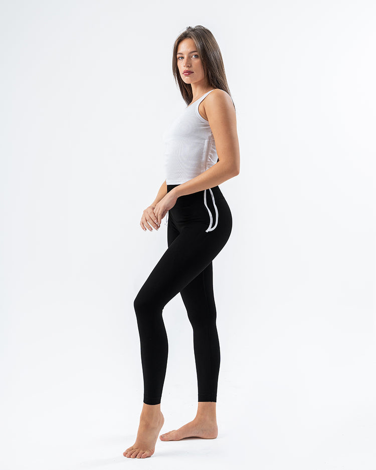 Ribbed Tank Top White