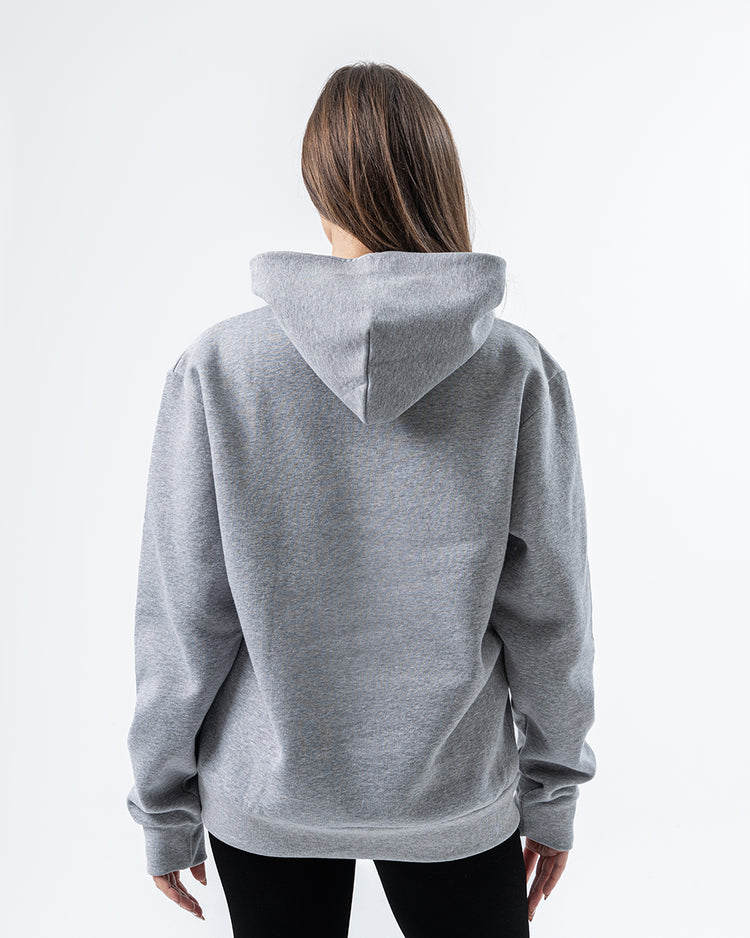 Oversize Hoodie Grey Women