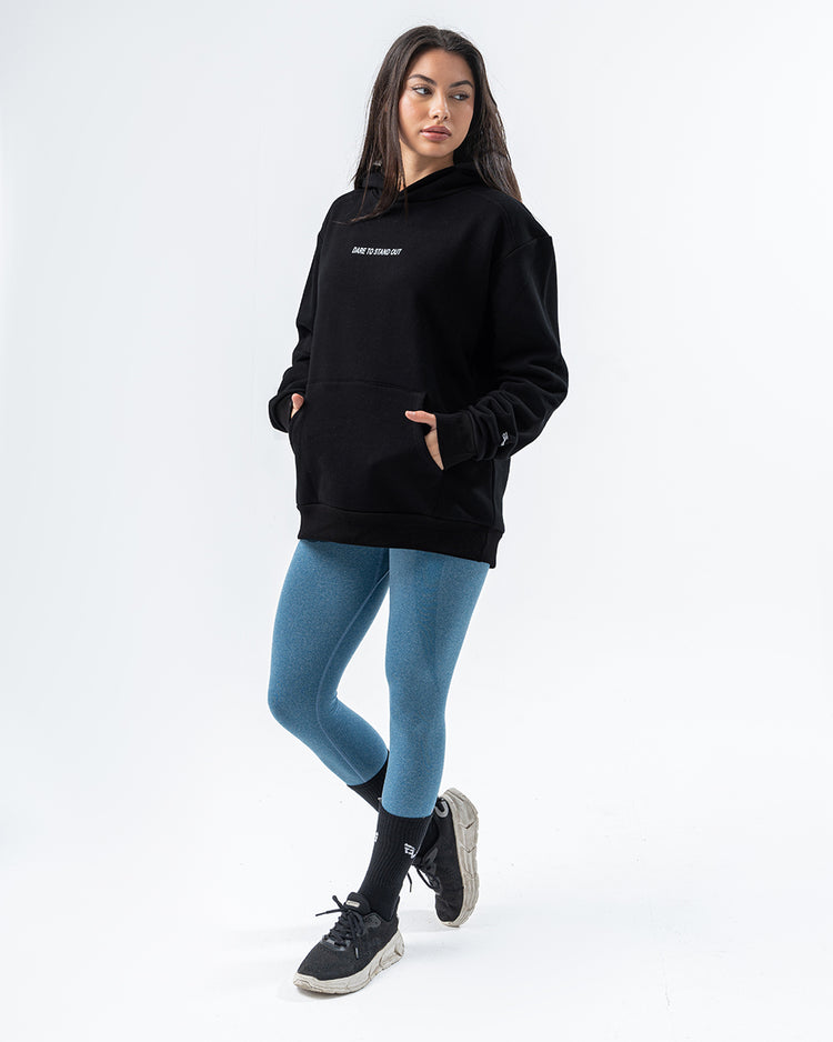 Oversize Hoodie Black Women