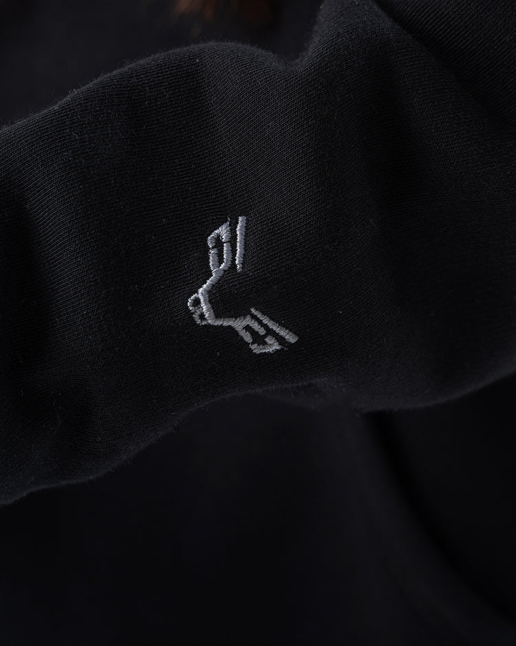 Oversize Hoodie Black Women