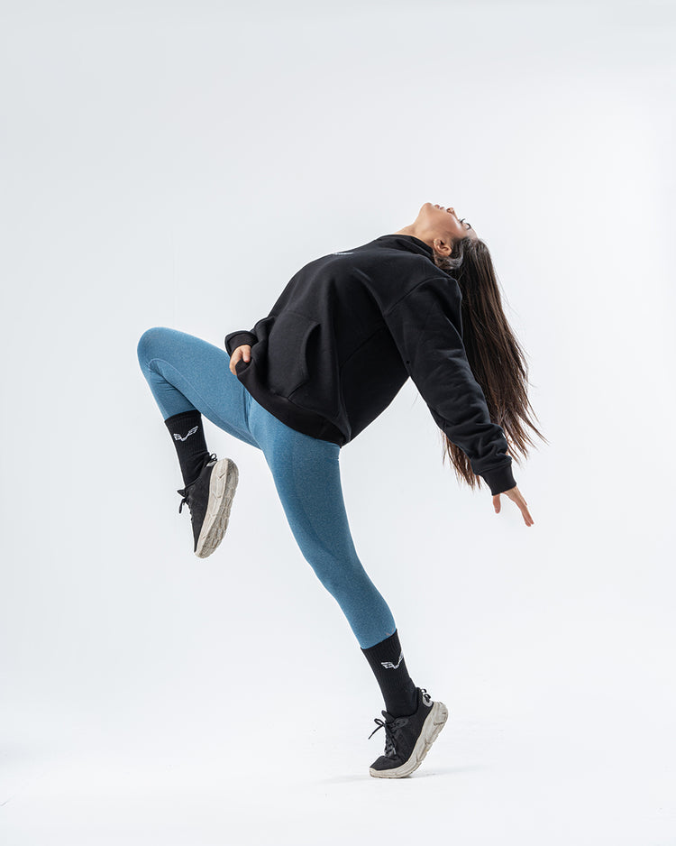 Oversize Hoodie Black Women