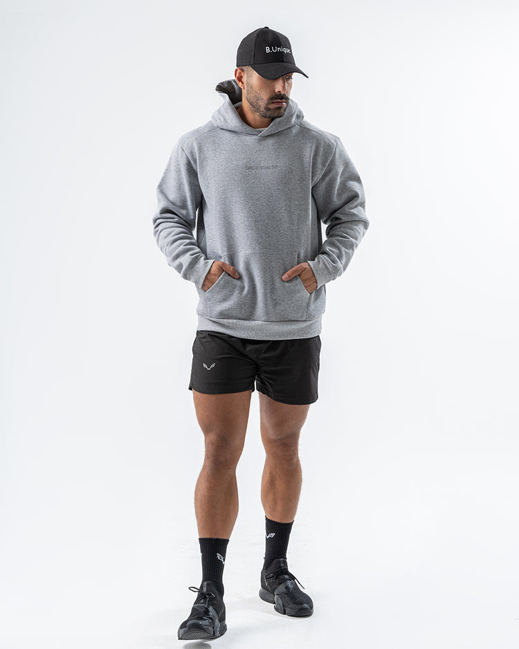 Oversize Hoodie Grey Men