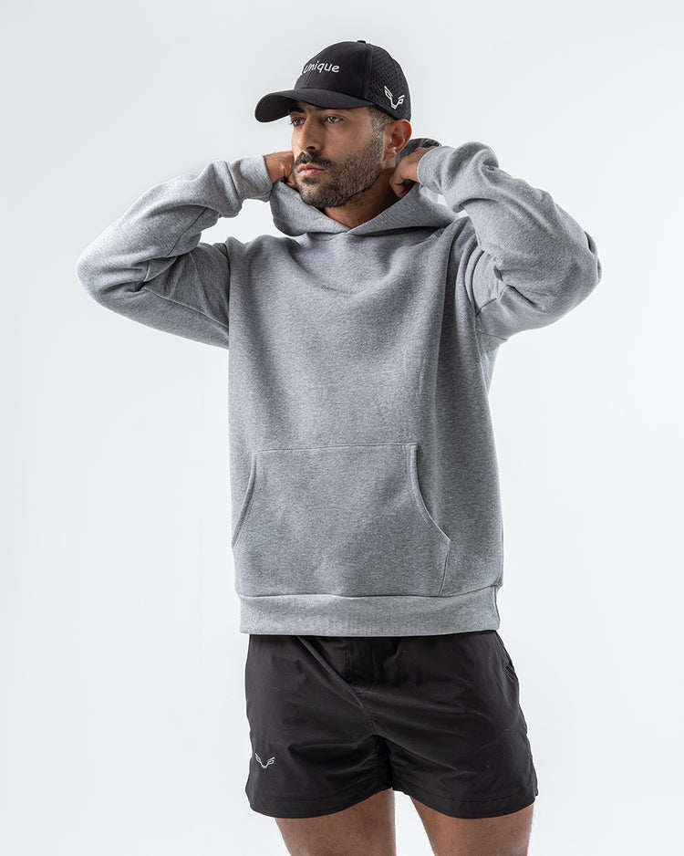 Oversize Hoodie Grey Men