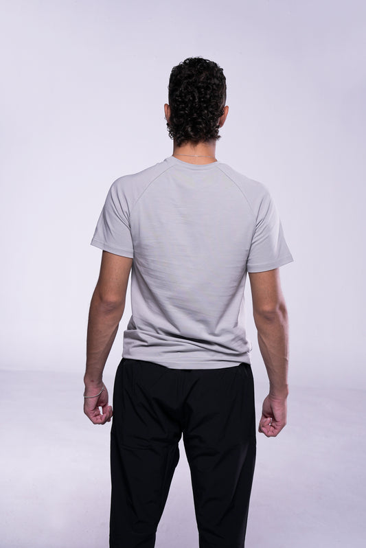 Light Grey Perfect Fit T-Shirt Men