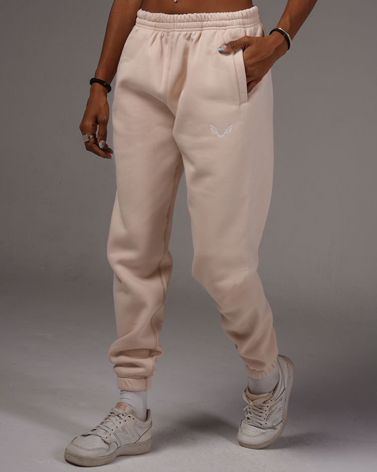 Comfy Oversize Nude Joggers