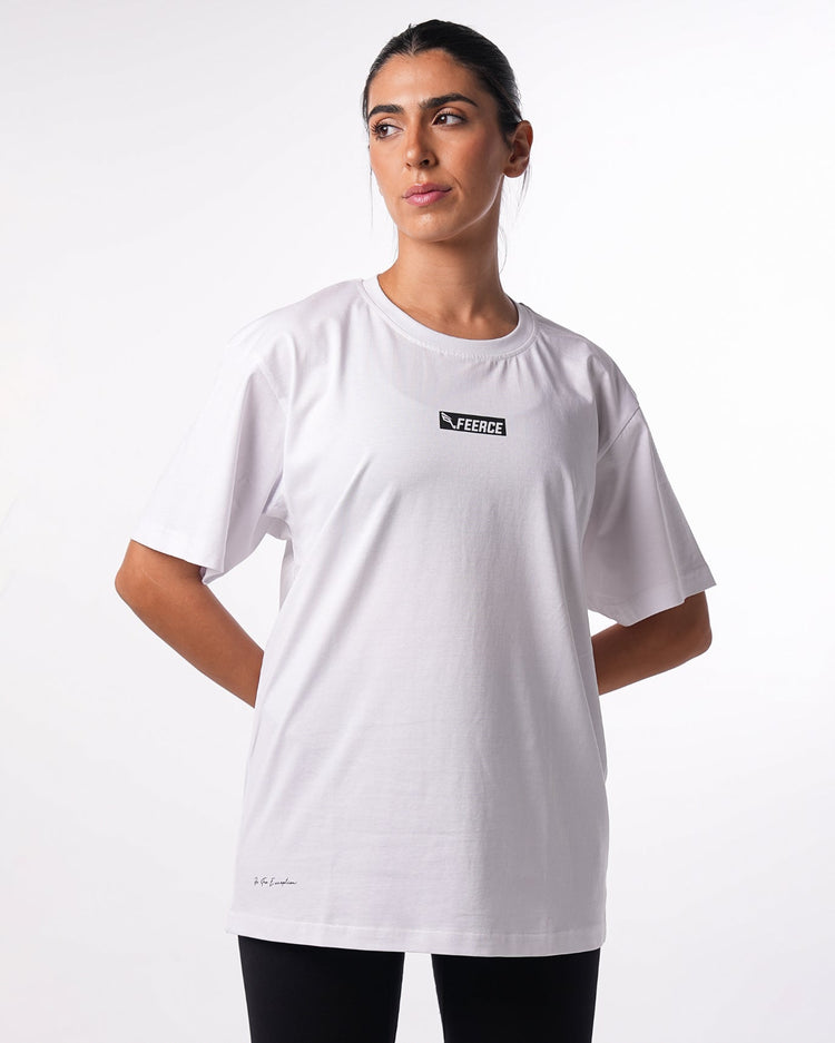 Limitless Oversized T-Shirt White Women