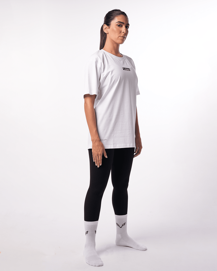 Limitless Oversized T-Shirt White Women