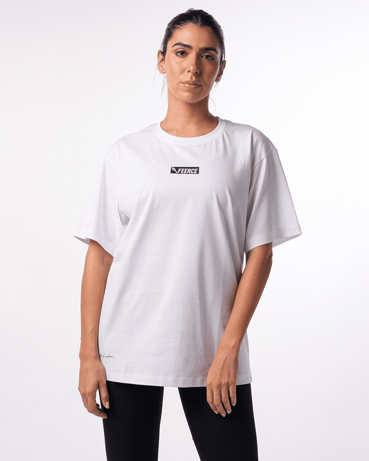 Limitless Oversized T-Shirt White Women