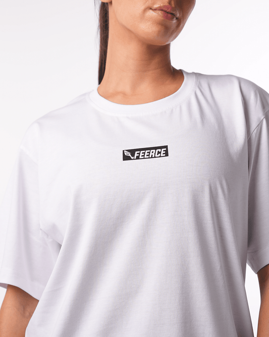 Limitless Oversized T-Shirt White Women