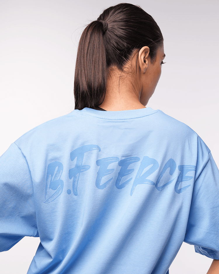 Prime Oversized T-Shirt Blue Women