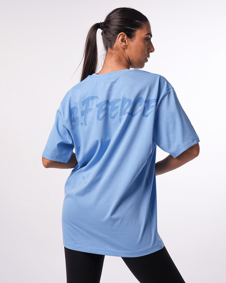 Prime Oversized T-Shirt Blue Women