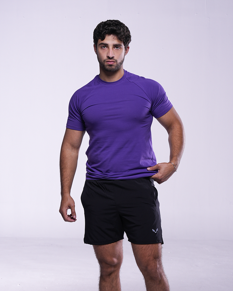 Purple Perfect Fit T-Shirt Men