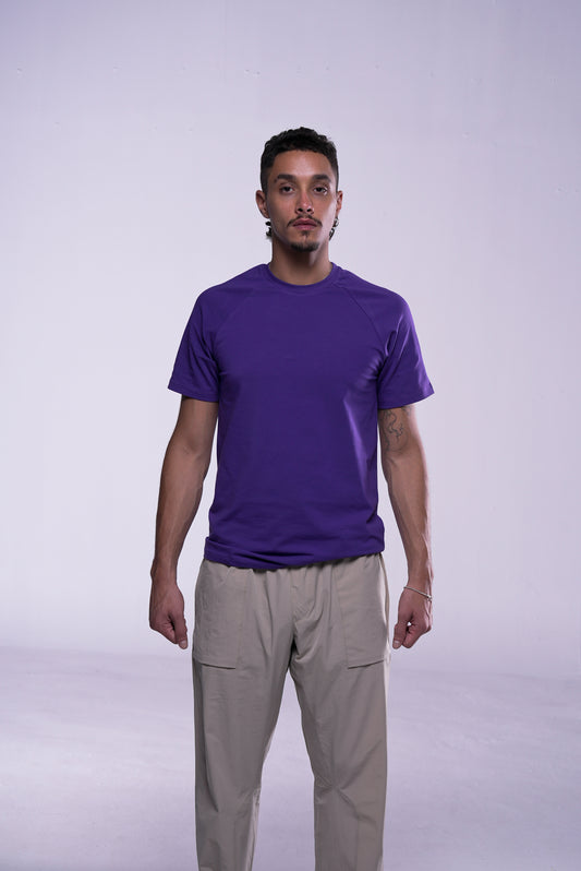 Purple Perfect Fit T-Shirt Men