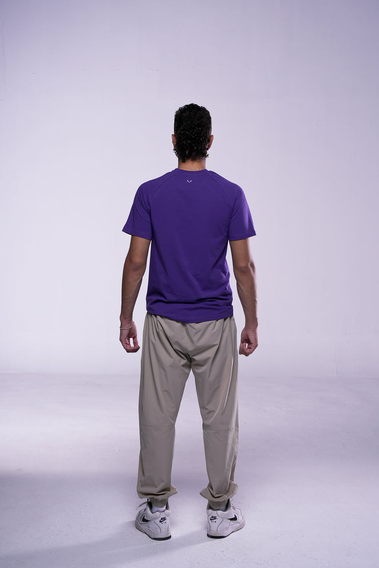 Purple Perfect Fit T-Shirt Men