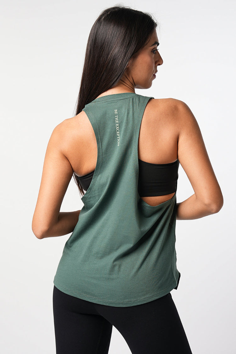 Relaxed Tank Top Green