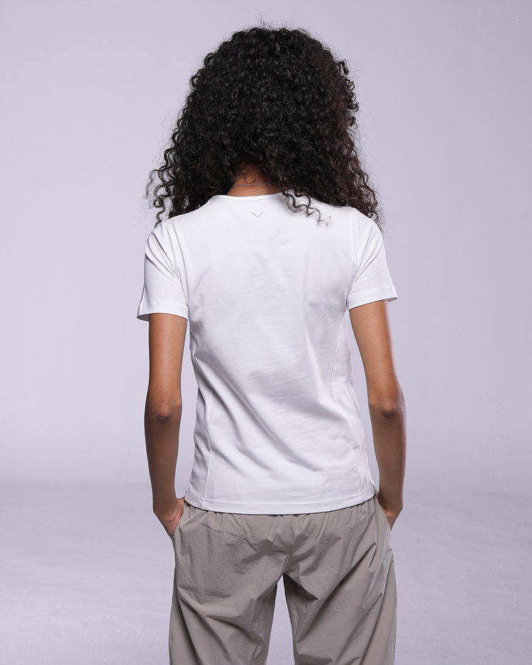 White Perfect Fit T-Shirt Women