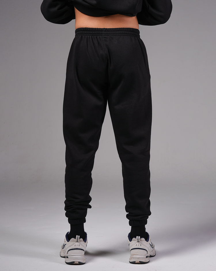 Comfy Oversize Black Joggers