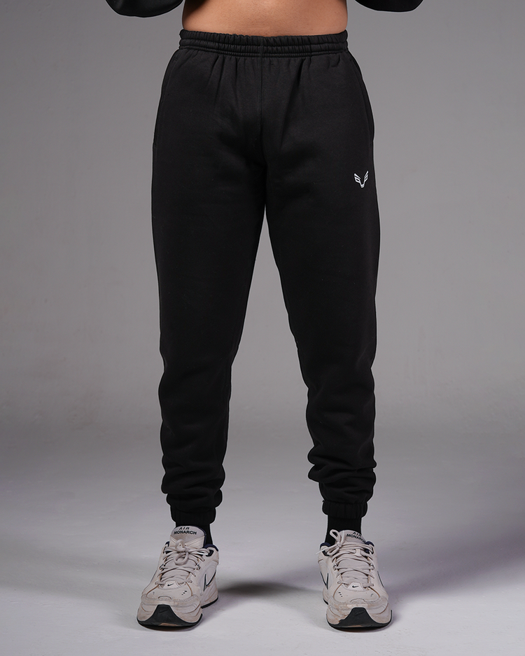 Comfy Oversize Black Joggers