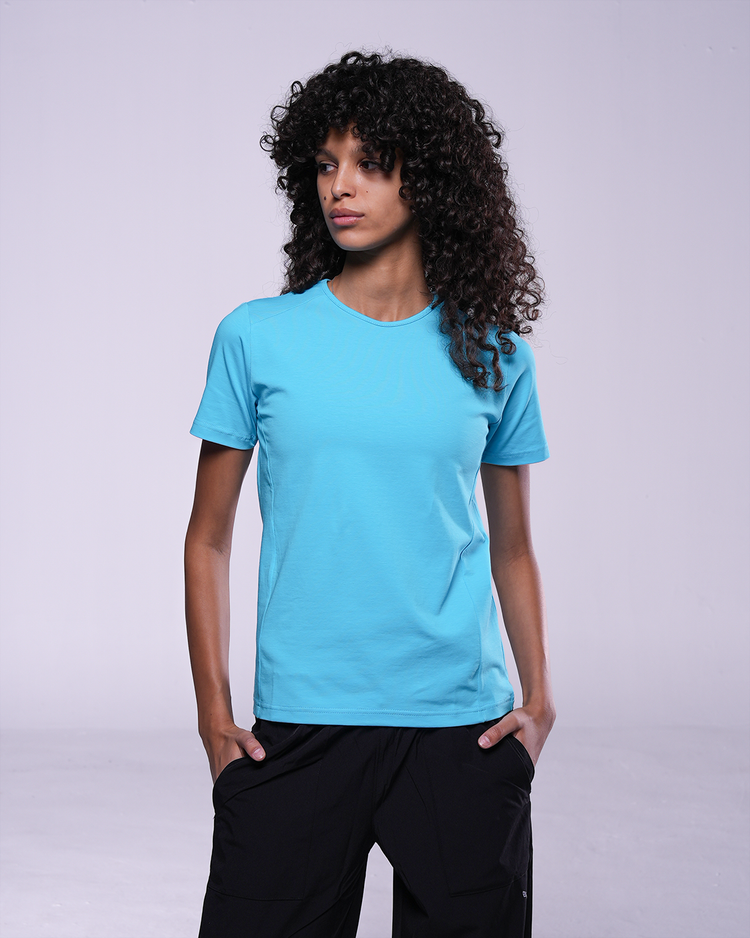 Turquoise Perfect Fit T-Shirt Women