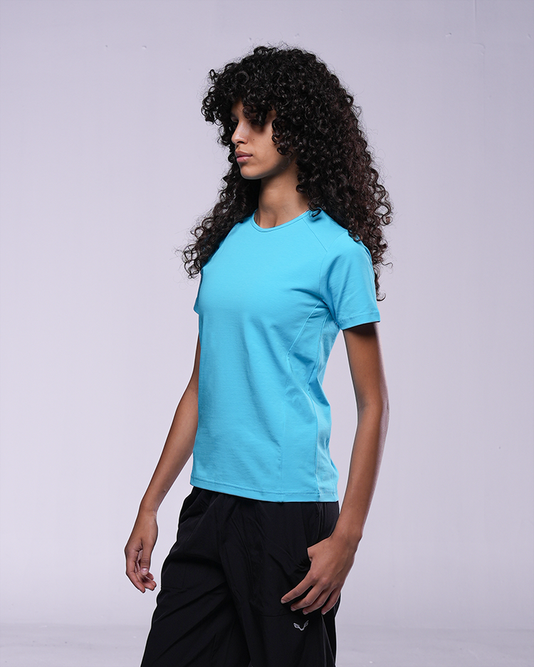 Turquoise Perfect Fit T-Shirt Women