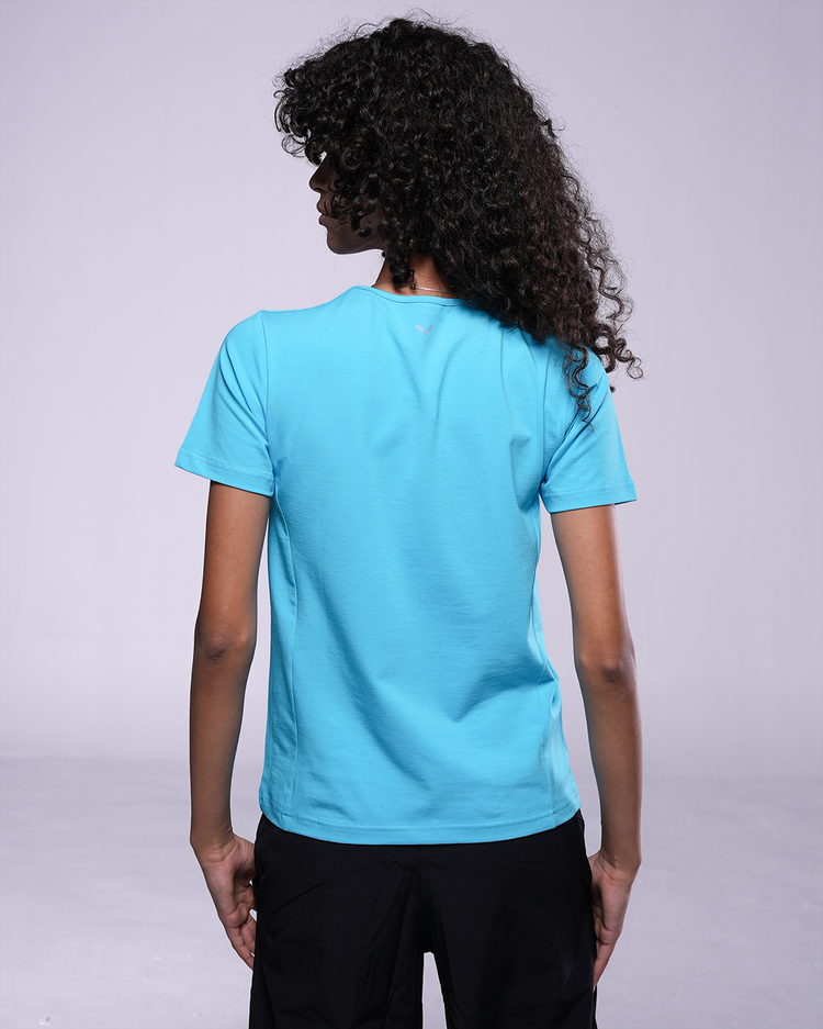 Turquoise Perfect Fit T-Shirt Women