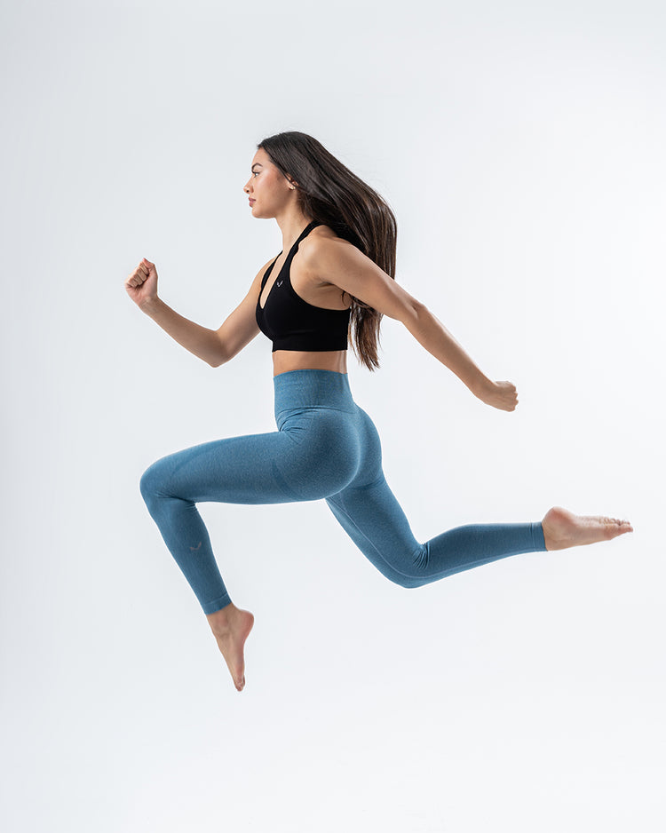 The Sculpted Blue Leggings