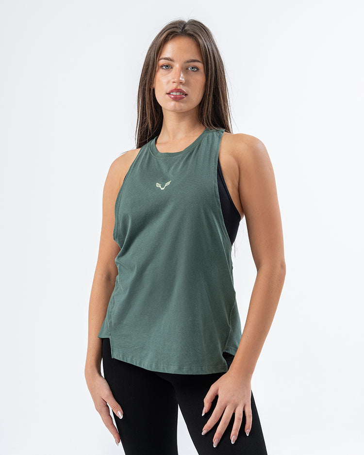 Relaxed Tank Top Green