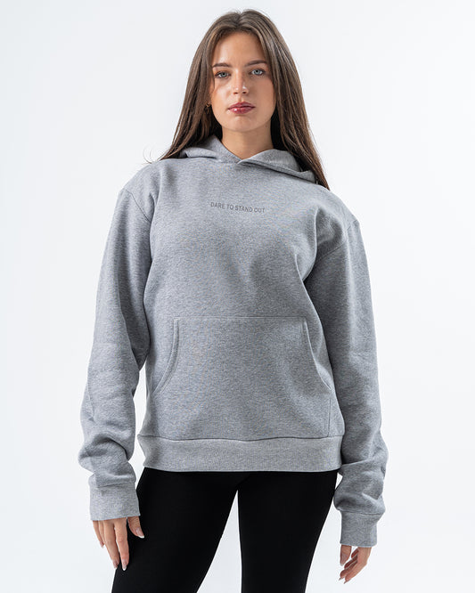 Oversize Hoodie Grey Women