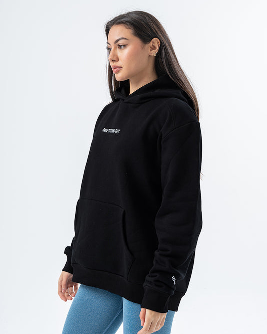 Oversize Hoodie Black Women