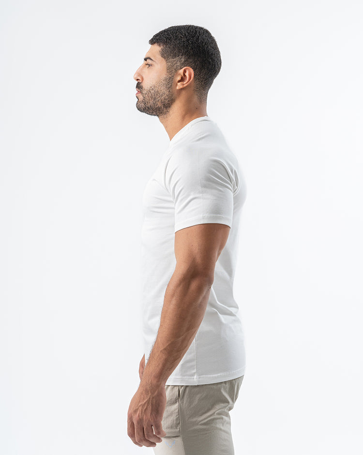 White Perfect Fit T-Shirt Men