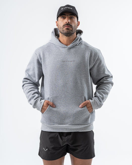 Oversize Hoodie Grey Men