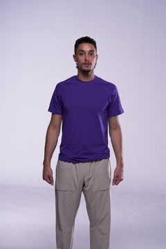 Purple Perfect Fit T-Shirt Men