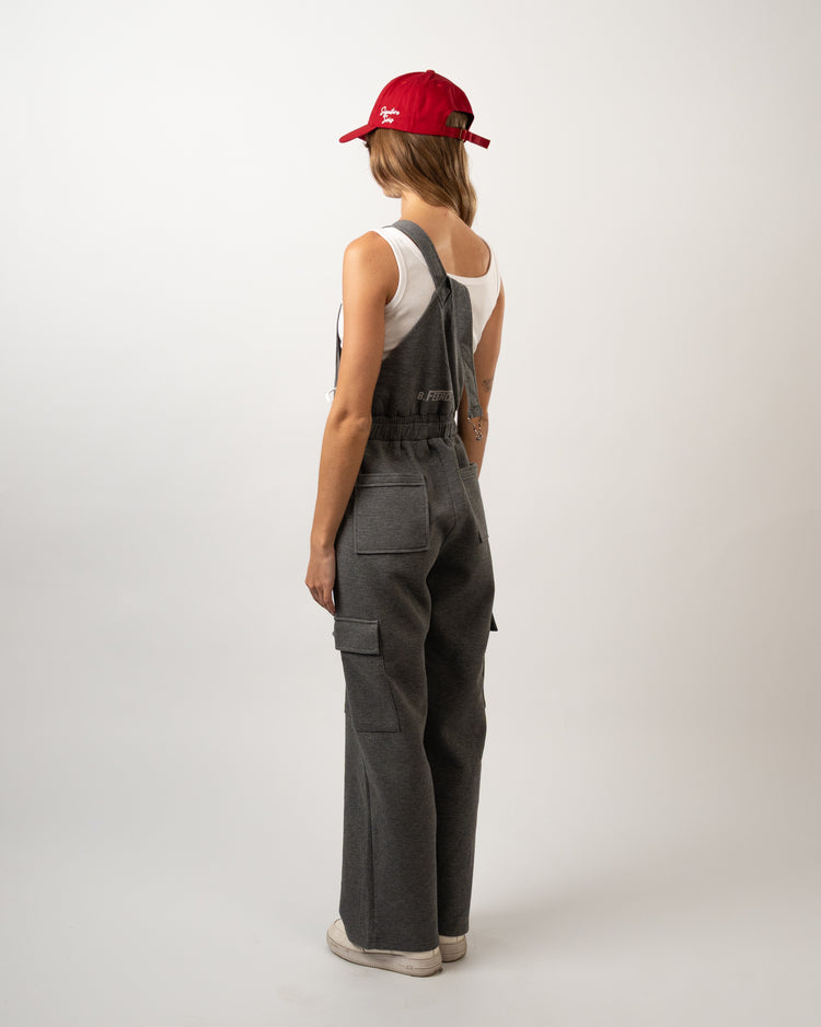 BFEERCE Transform Cargo Jumpsuit Grey