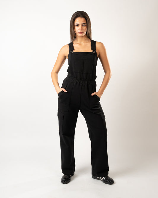 BFEERCE Transform Cargo Jumpsuit Black