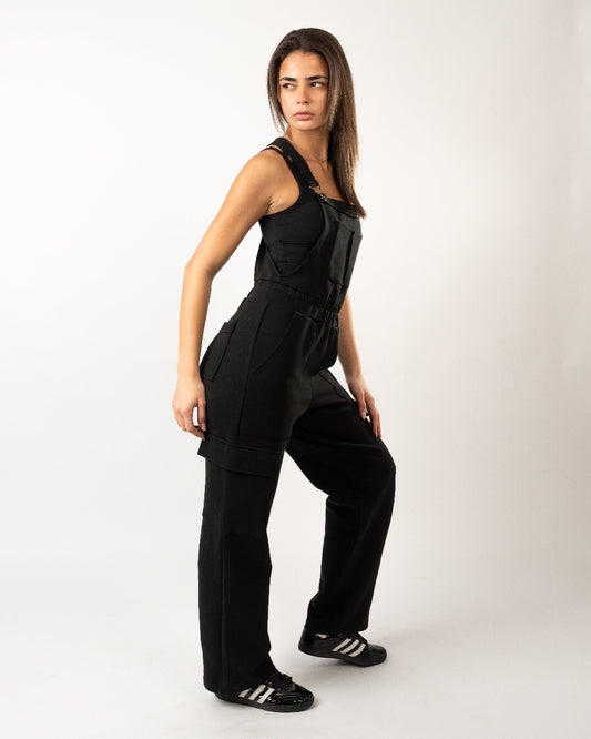 BFEERCE Transform Cargo Jumpsuit Black