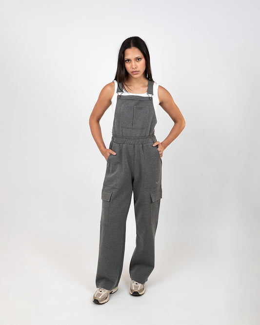 BFEERCE Transform Cargo Jumpsuit Grey