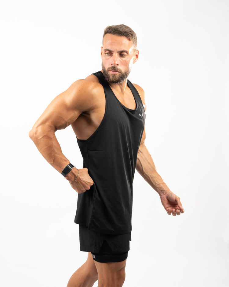 BFEERCE Essential Performance Tank Black