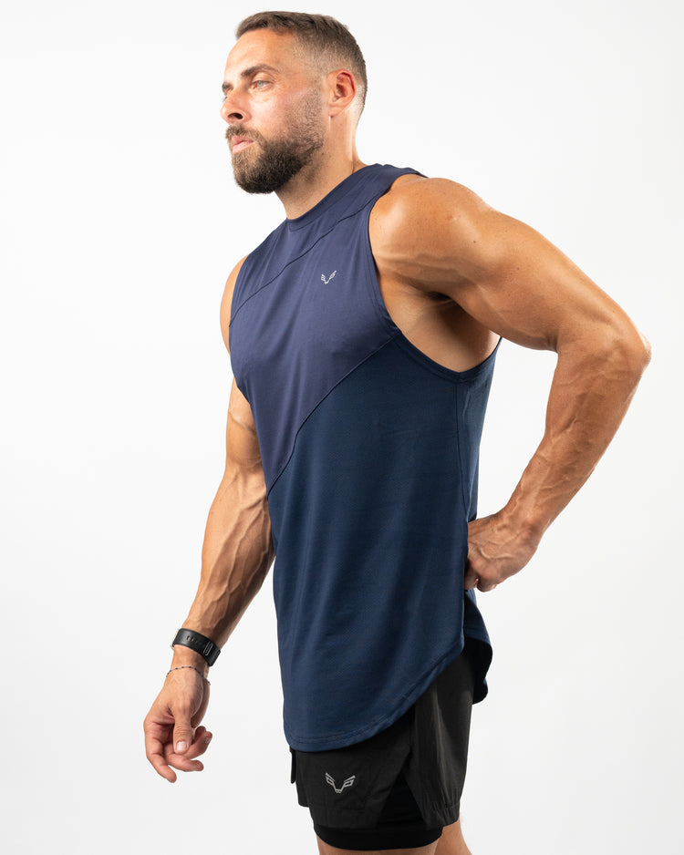 BFEERCE Apex Tank- Navy Blue