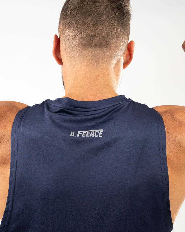 BFEERCE Apex Tank- Navy Blue