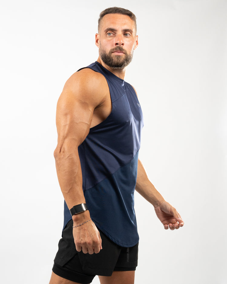 BFEERCE Apex Tank- Navy Blue