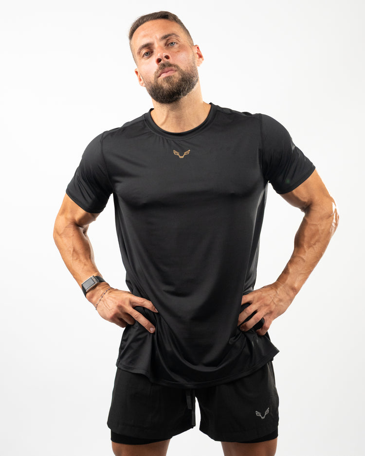BFEERCE UltraFlex Performance Tee Black