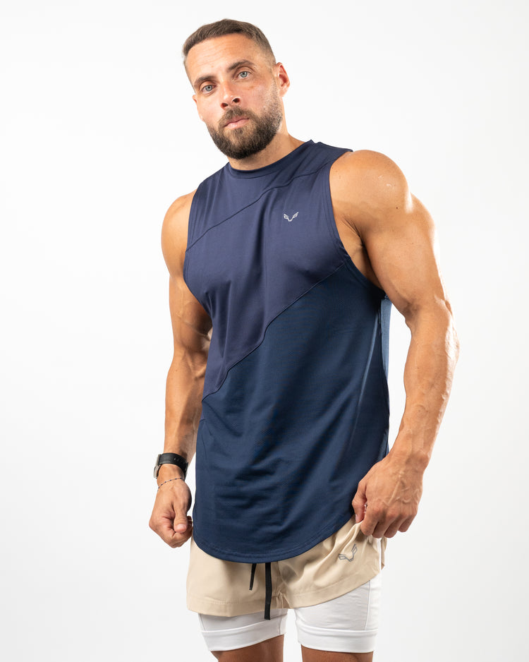 BFEERCE Apex Tank- Navy Blue